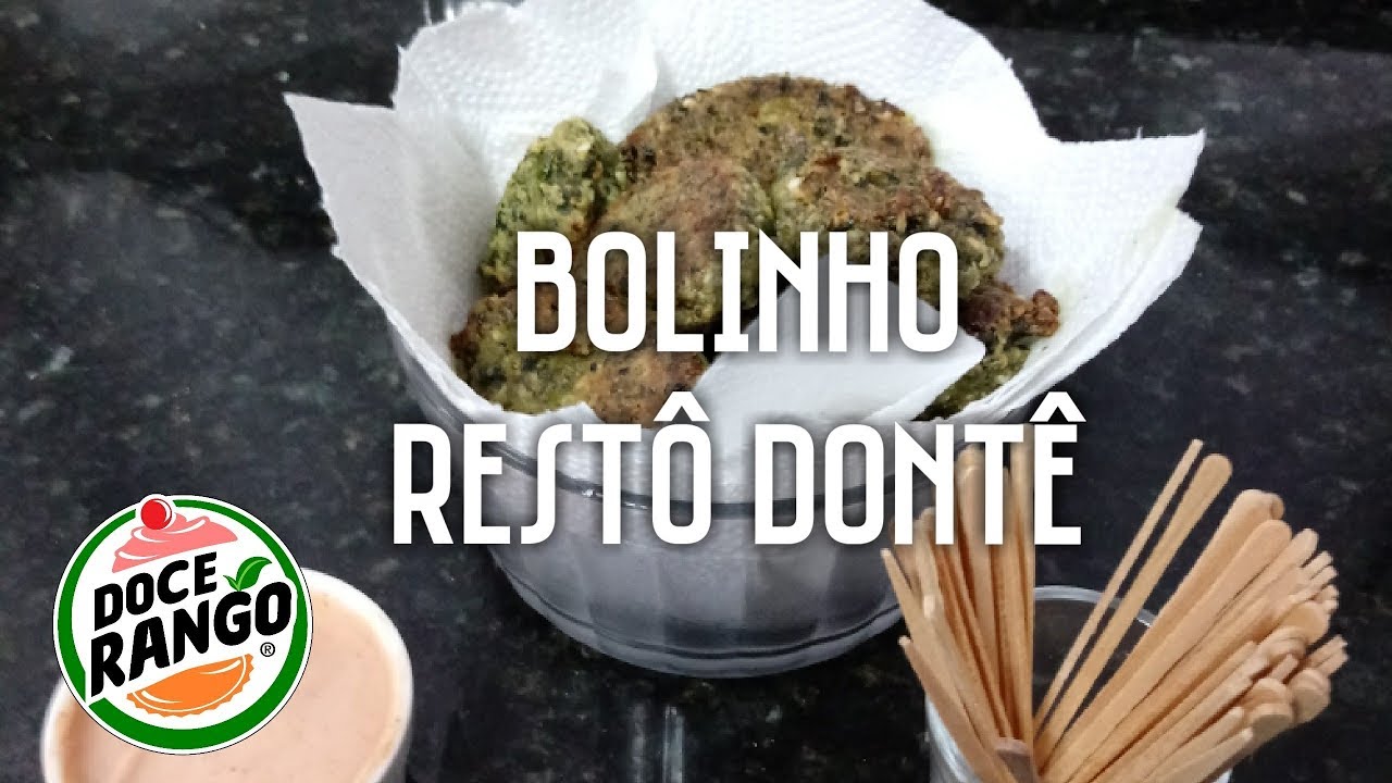 Bolinho Rest&ocirc; Dont&ecirc; - Canal Doce Rango