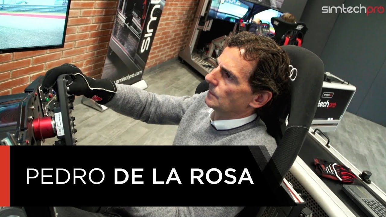 PEDRO DE LA ROSA en SIMTECHPRO