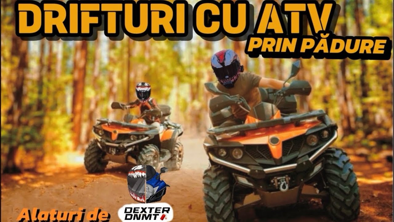 Drifturi prin pădurile din Buzău cu un atv CFMOTO 520l cu @dexterdnmt