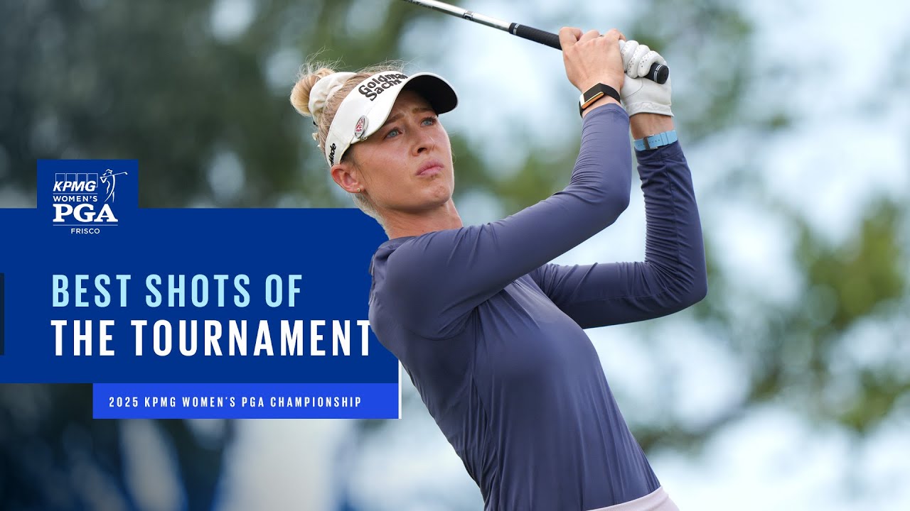 Best Shots of the Tournament | 2025 KPMG Women's PGA Championship
