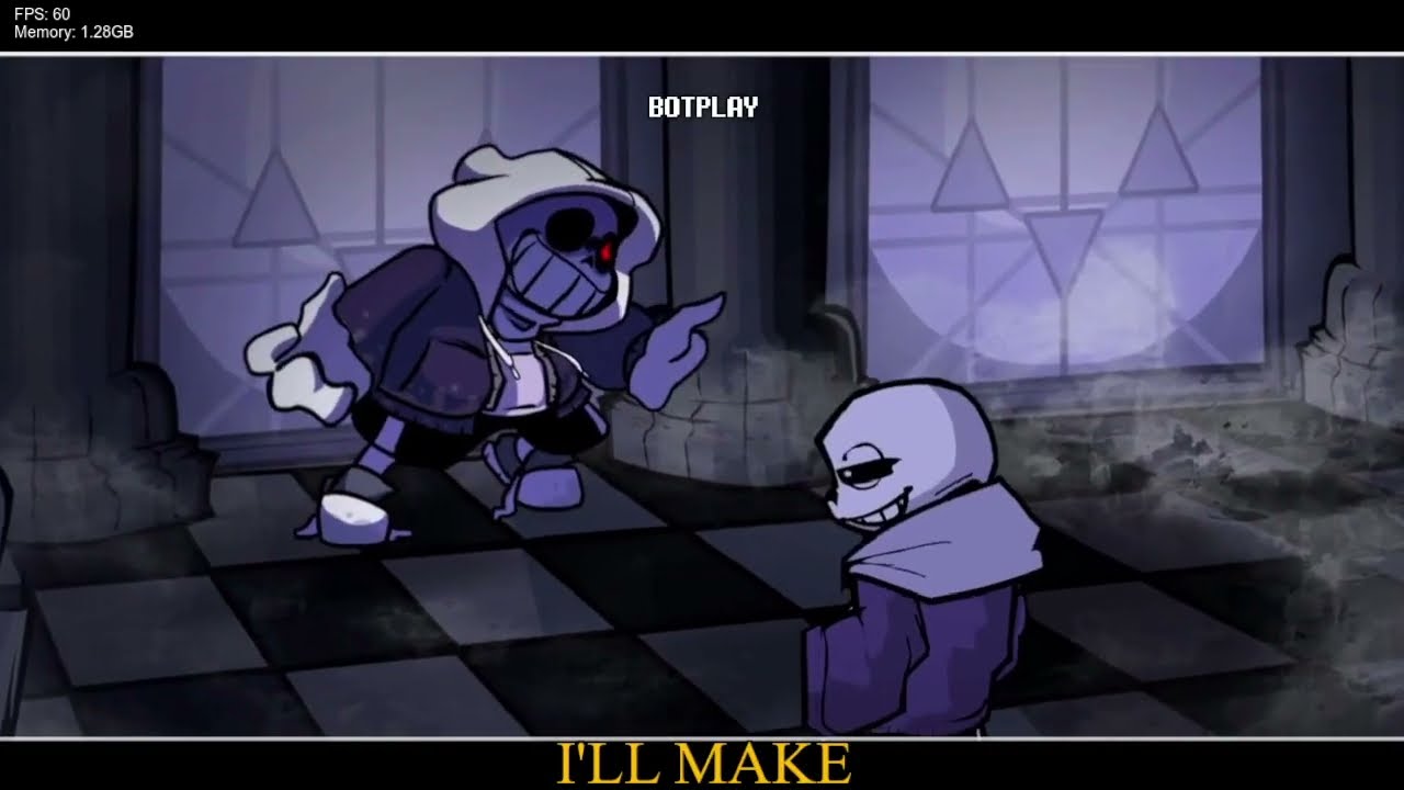 Silly Sans || Silly Billy but Undertale Vs. Dusttale! ||【Hit Single Real】【FNF】