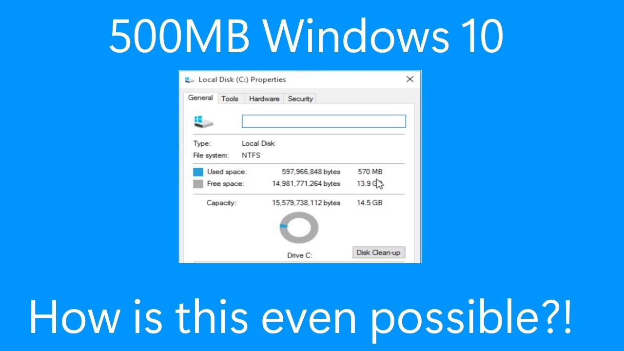 500MB Windows 10 [DOWNLOAD IN DESC.]