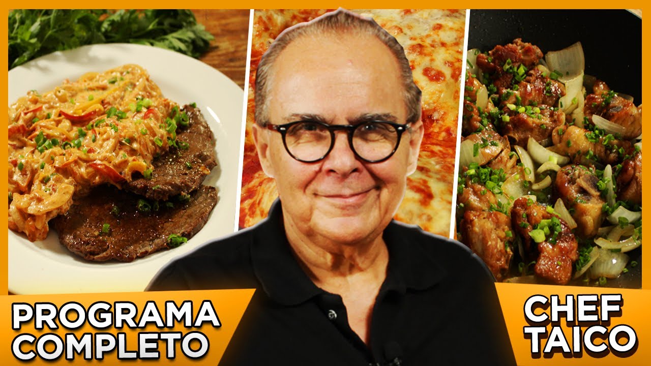 Lembranças com água na boca - Bife c/ Molho Cremoso / Frango Acebolado / Polpetone - Chef Taico