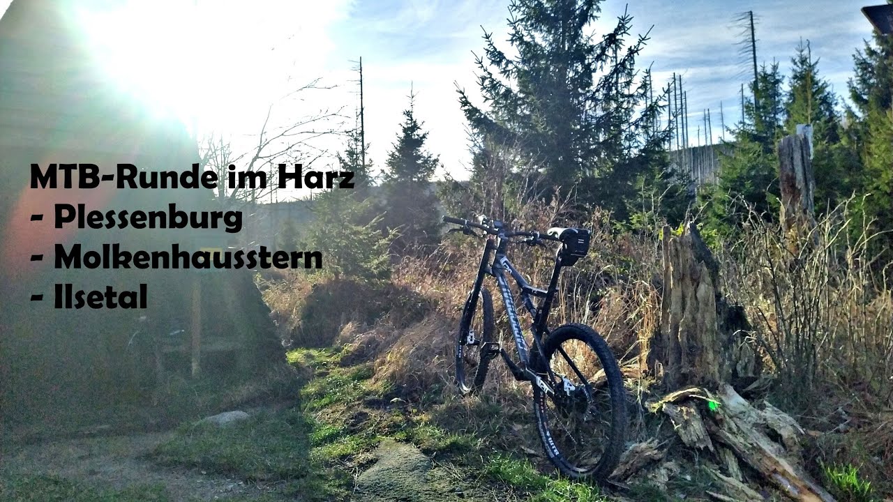 360° Wintersonne im Harz ( mit MTB zur Plessenburg, zum Molkenhausstern & zurück durch das Ilsetal)