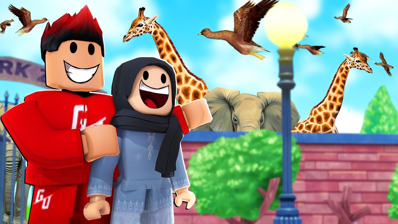 Kasih Abah! Bina Zoo Terbesar Untuk Anak Tersayang! (Roblox Malaysia)