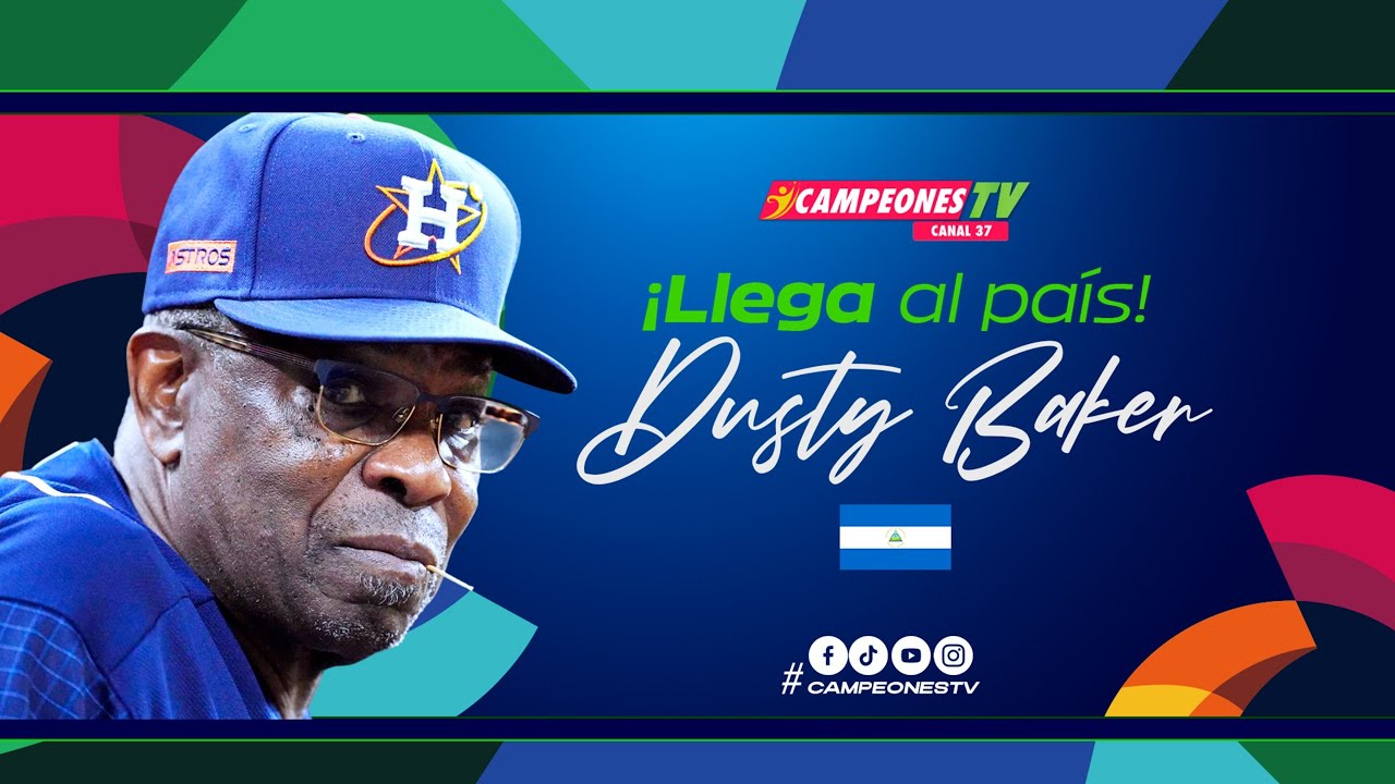 ⚾🔥 Dusty Baker pisa suelo nicaragüense con la mira puesta en el Clásico Mundial 2026 🇳🇮⚾
