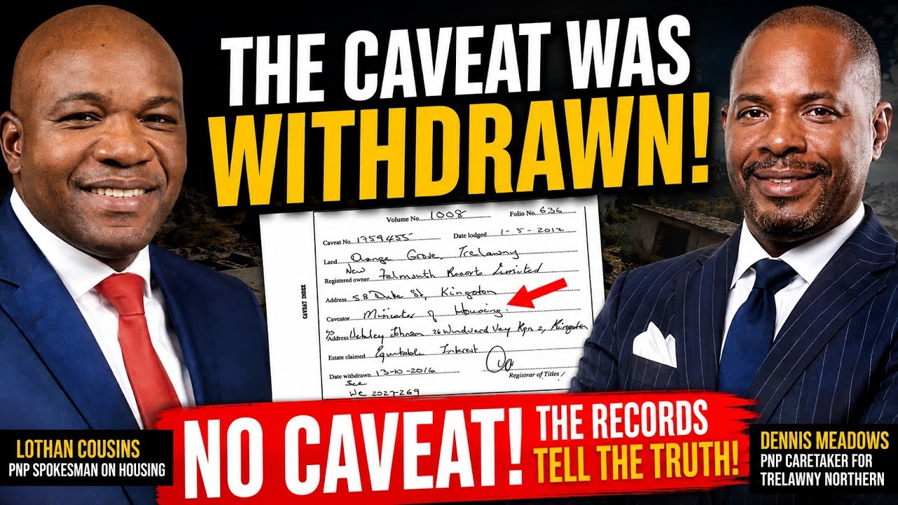 BREAKING: PNP's Coopers Pen Caveat Claim COLLAPSES &mdash; The Caveat Was Withdrawn in 2016! 😱