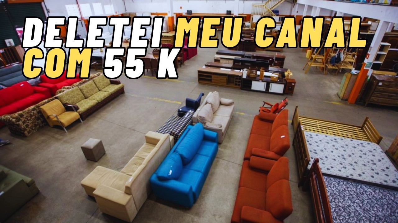 PORQUE PAREI DE GRAVAR OS V&Iacute;DEOS - CANAL 55K DELETADO?
