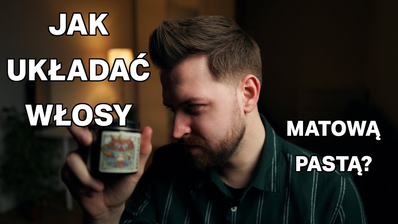 Jak używać matowych past do włosów?