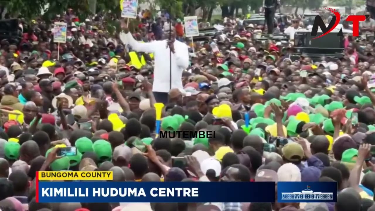 CS RUKU ROARS IN BUNGOMA INFRONT OF PRES RUTO ATTACKING GACHAGUA BADLY!!