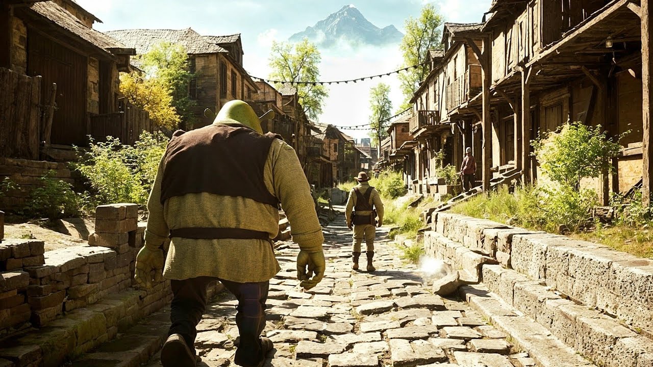 Imagining SHREK&trade; Massive Open World Game