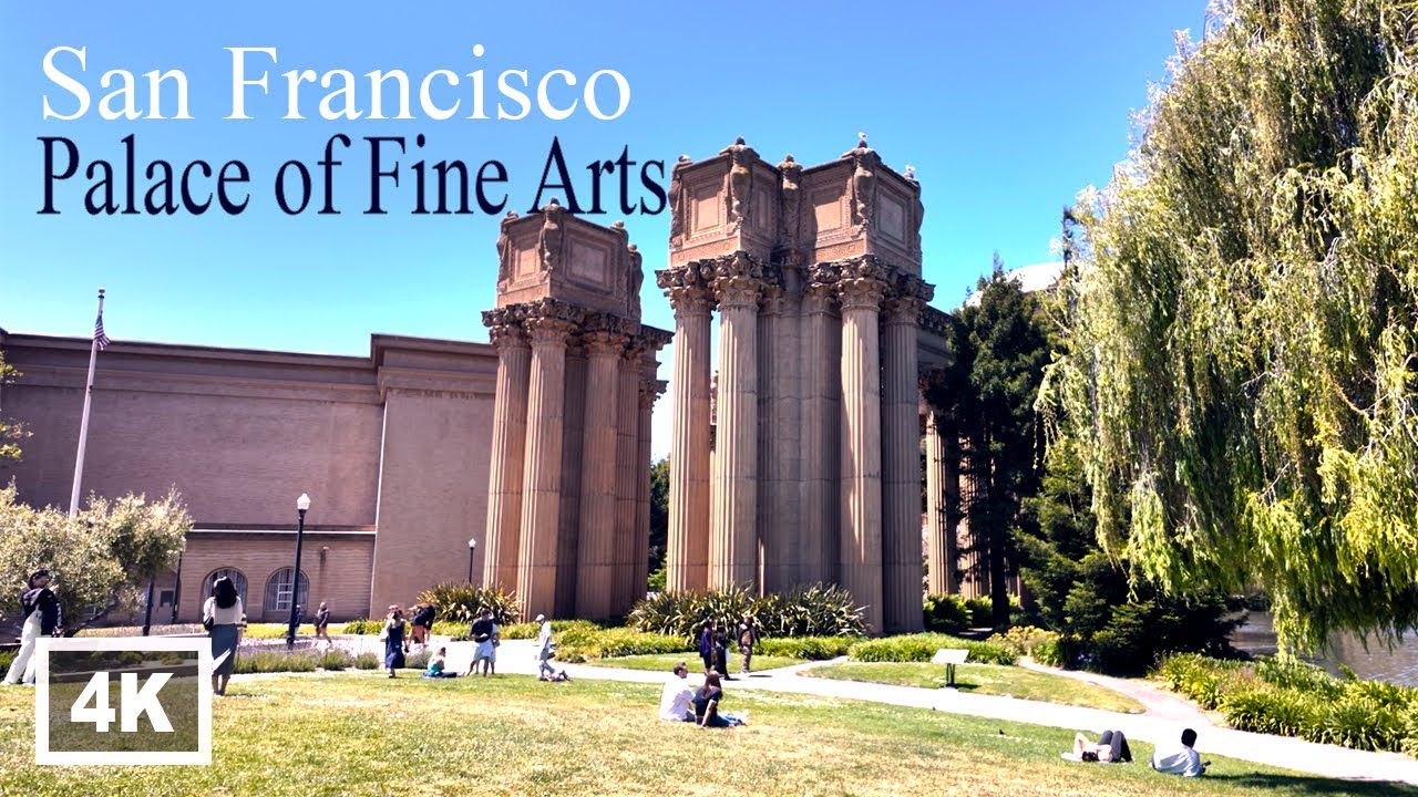 The architectural marvel of Palace of Fine Arts San Francisco 4k Walking Tour | Pure SF Vibes