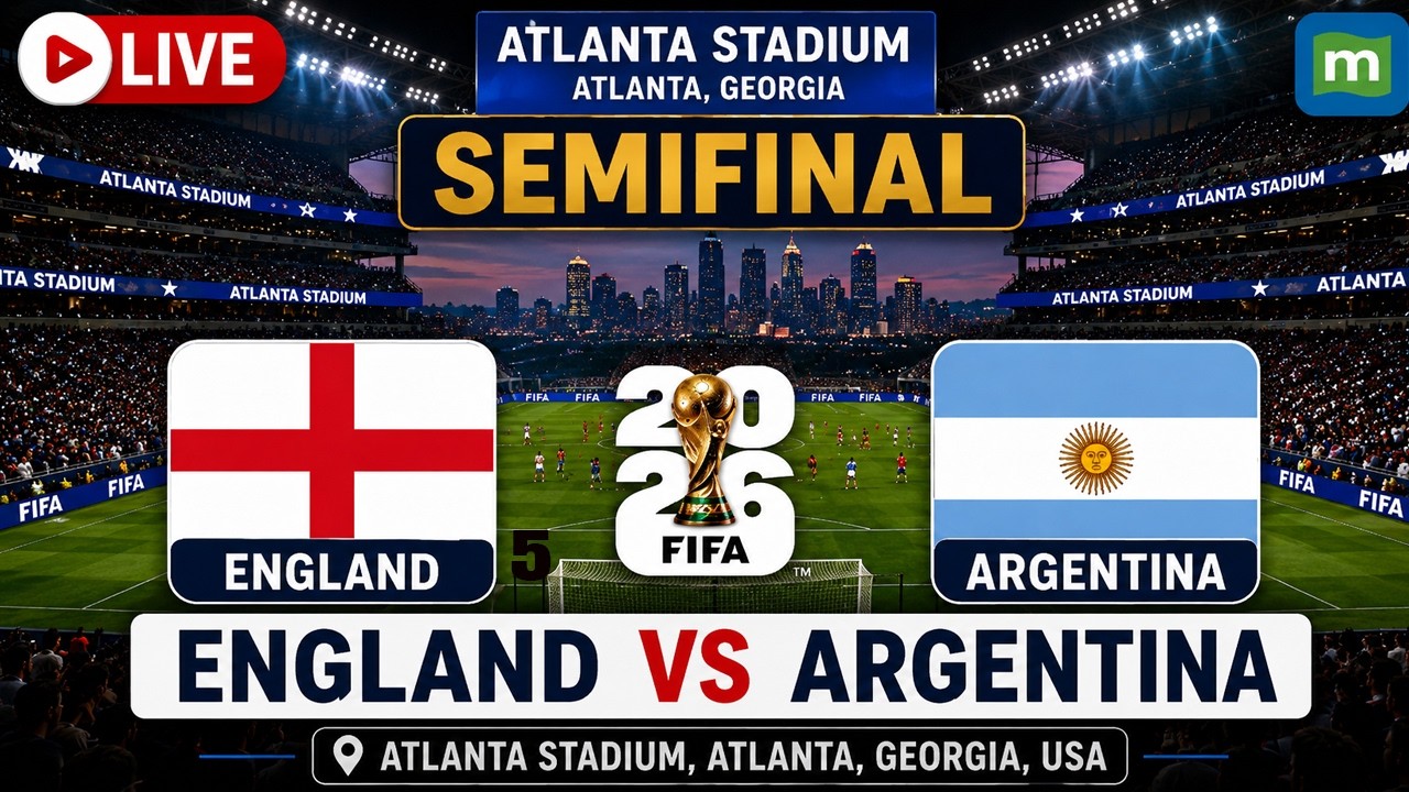 🔴England vs Argentina Live: FIFA World Cup 2026 Semi-Final | Messi vs Harry Kane | ENG vs ARG Live