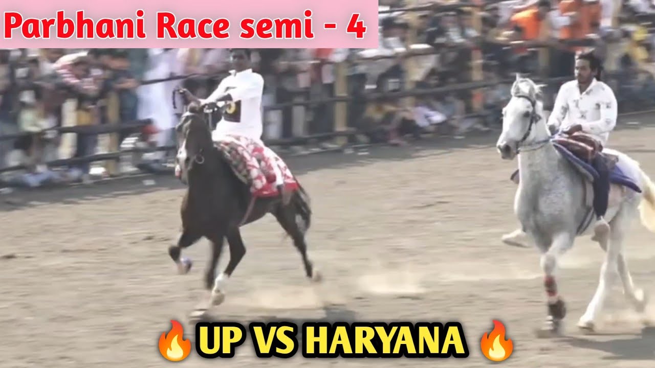 Parbhani horse race semi - 4 first - Badal ( haryana) Second - pathan ( up ) 23/11/2025