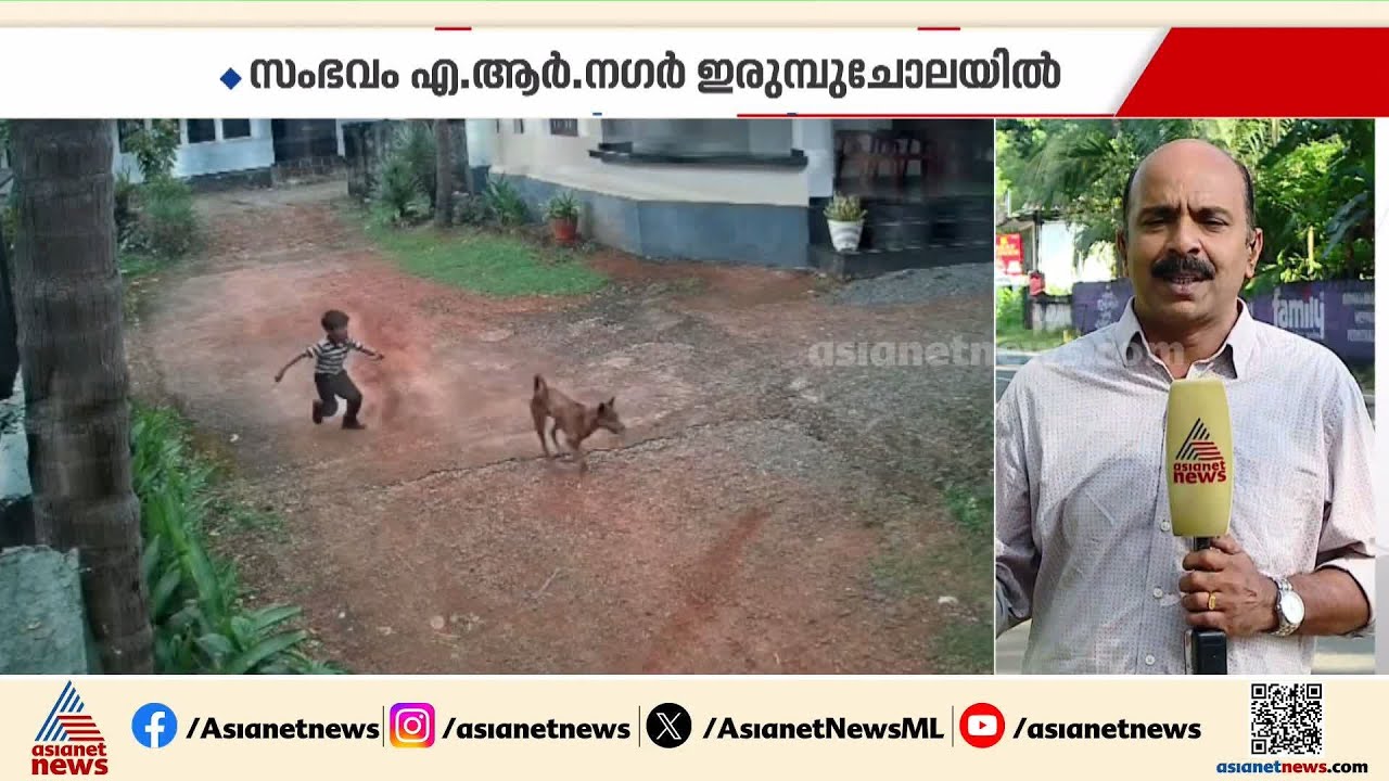 കടിക്കാൻ വന്ന നായയെ തിരിച്ചോടിച്ച്  കൊച്ചു മിടുക്കൻ; നടുക്കുന്ന ദൃശ്യങ്ങൾ | Stray Dog Attack | CCTV