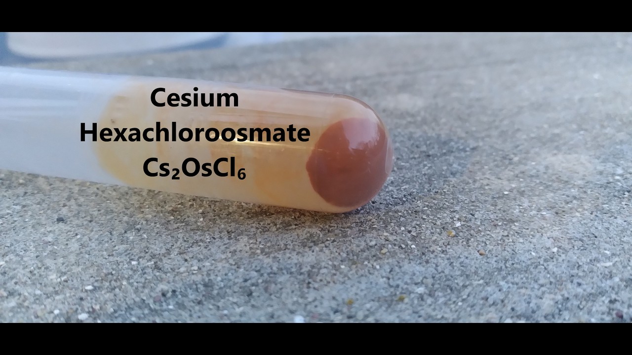 Making Cesium Hexachloroosmate