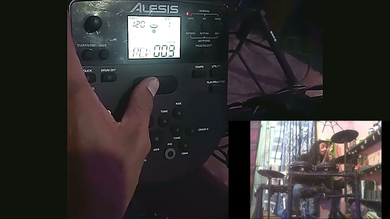 bateria alesis nitro mesh kit capitulo 3 revisión del modulo, creación de un preset.