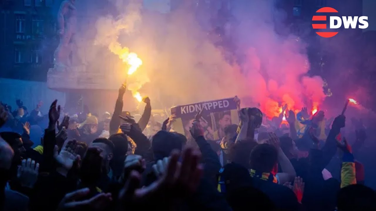 WATCH: Massive Pro-Palestine Protest in Udine Ahead of Italy vs Israel Football Match | AC15