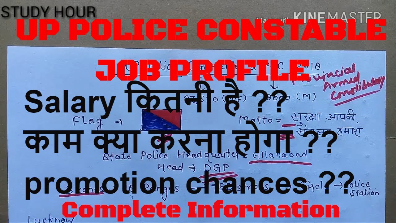 Up police constable job profile | study hour | akshay pandey