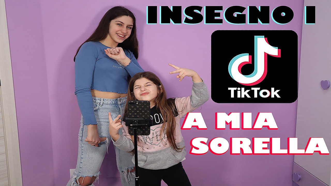 INSEGNO I TIK TOK A MIA SORELLA ! || Giorgia Arancio