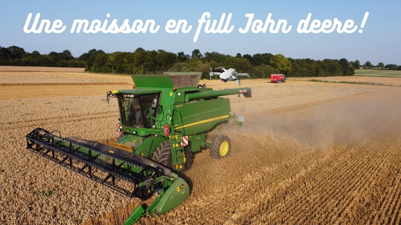 Moisson 2021 en full John Deere C670 ?!