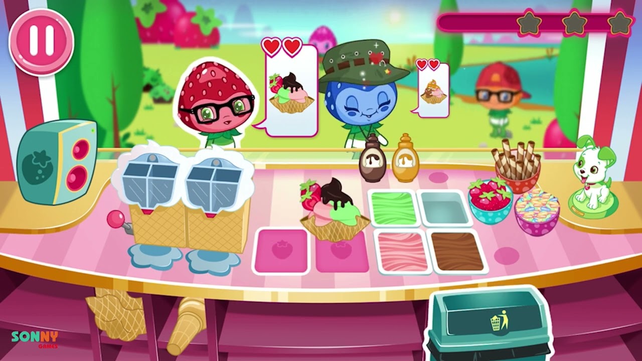Strawberry Shortcake Ice Cream Island: Funny Gameplay (iOS,Android) Part 3