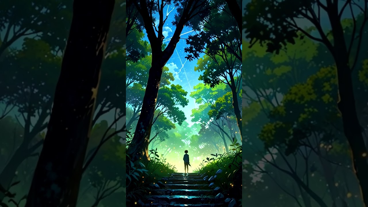 4K Nature Wallpaper | Alone Boy in Majestic Landscape - Perfect Background! 🌲