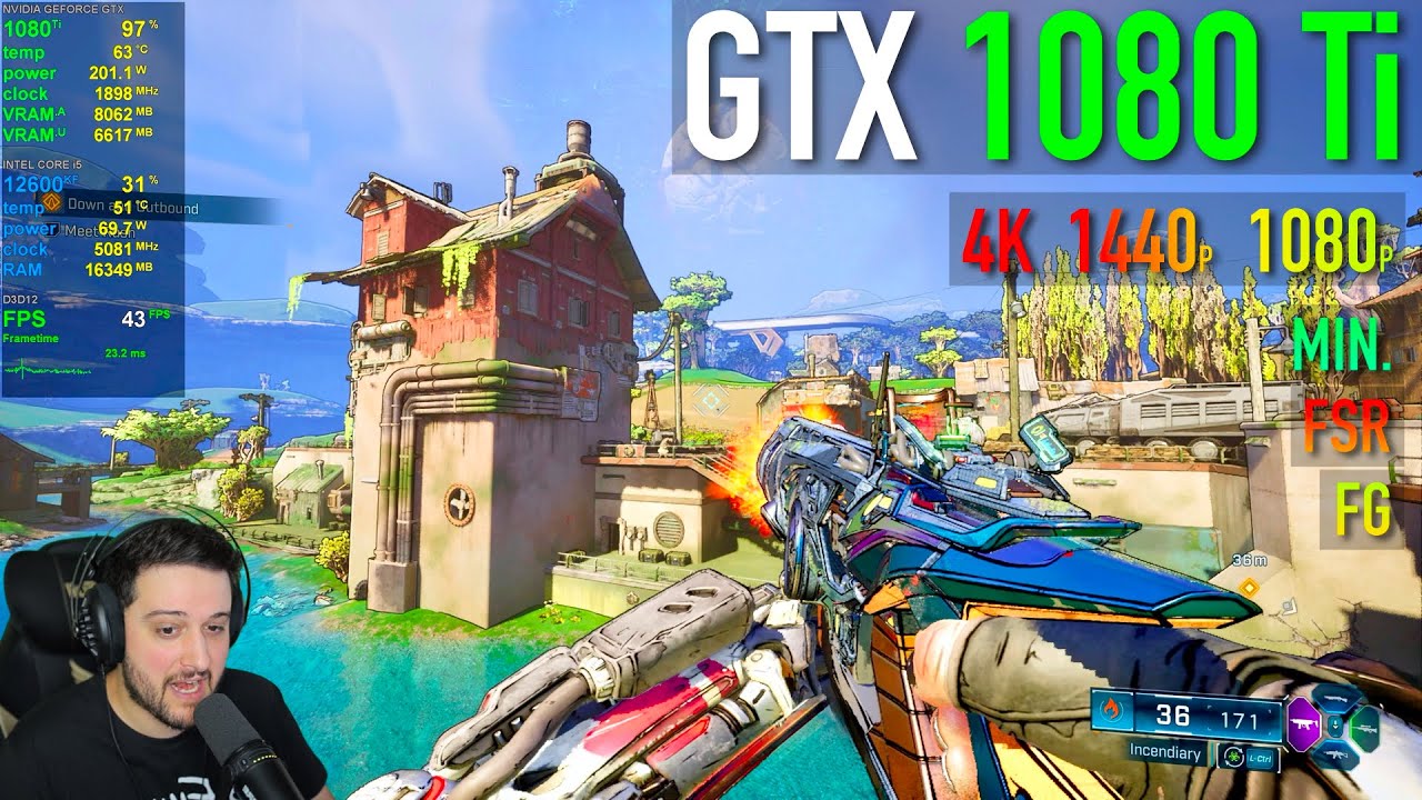 GTX 1080 Ti - Borderlands 4 - The Legend has Fallen...