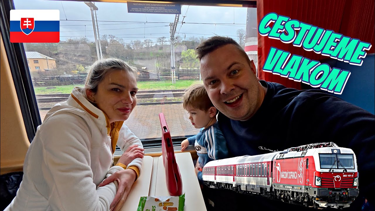 Vlakom do Košíc 🚆 Sebikova radosť 🥰 + prvá jazda električkou 🚋  návšteva Dušana 👋, Travel_vlog 🇸🇰 4K