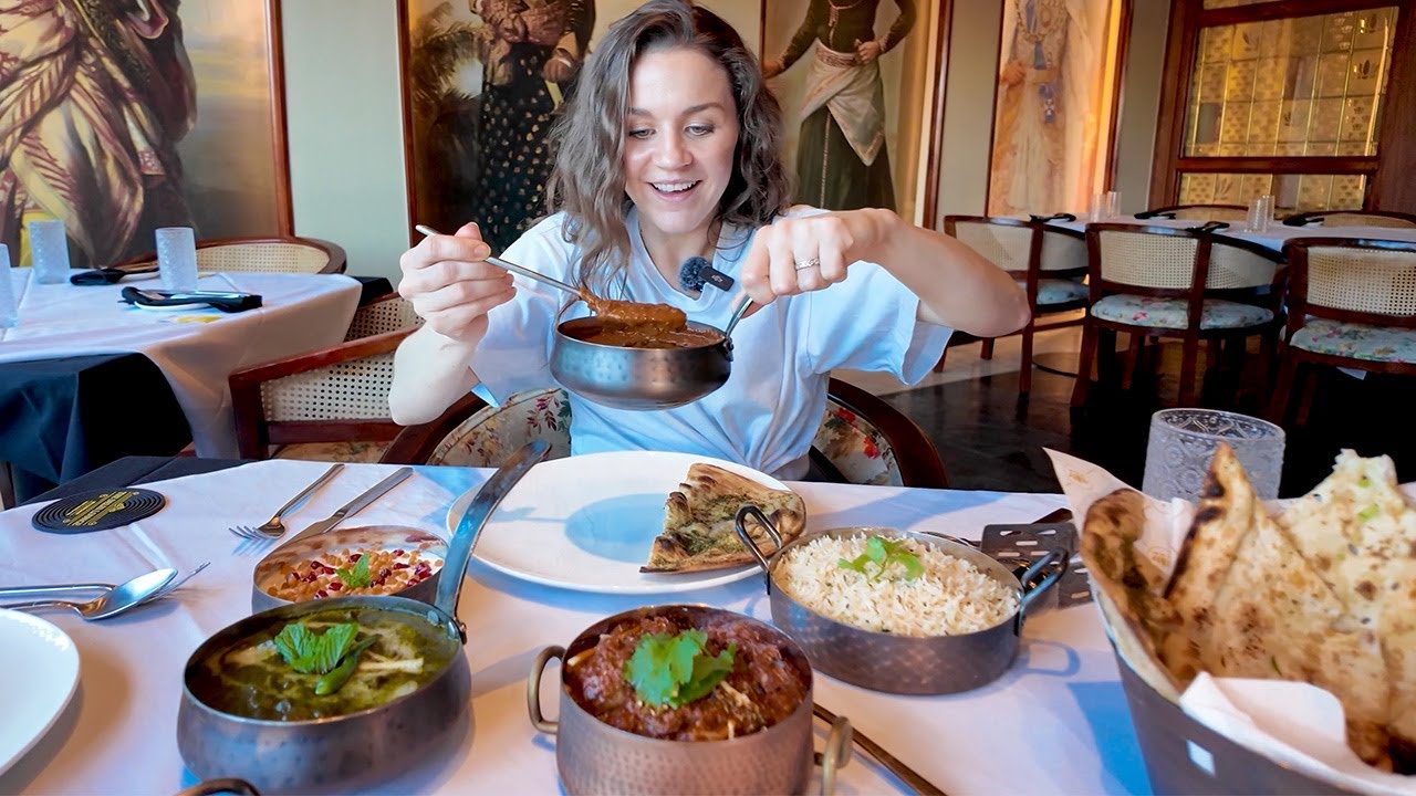 How can this INDIAN FOOD taste SO DELICIOUS!? | Best DAL MAKHANI I ever ATE.