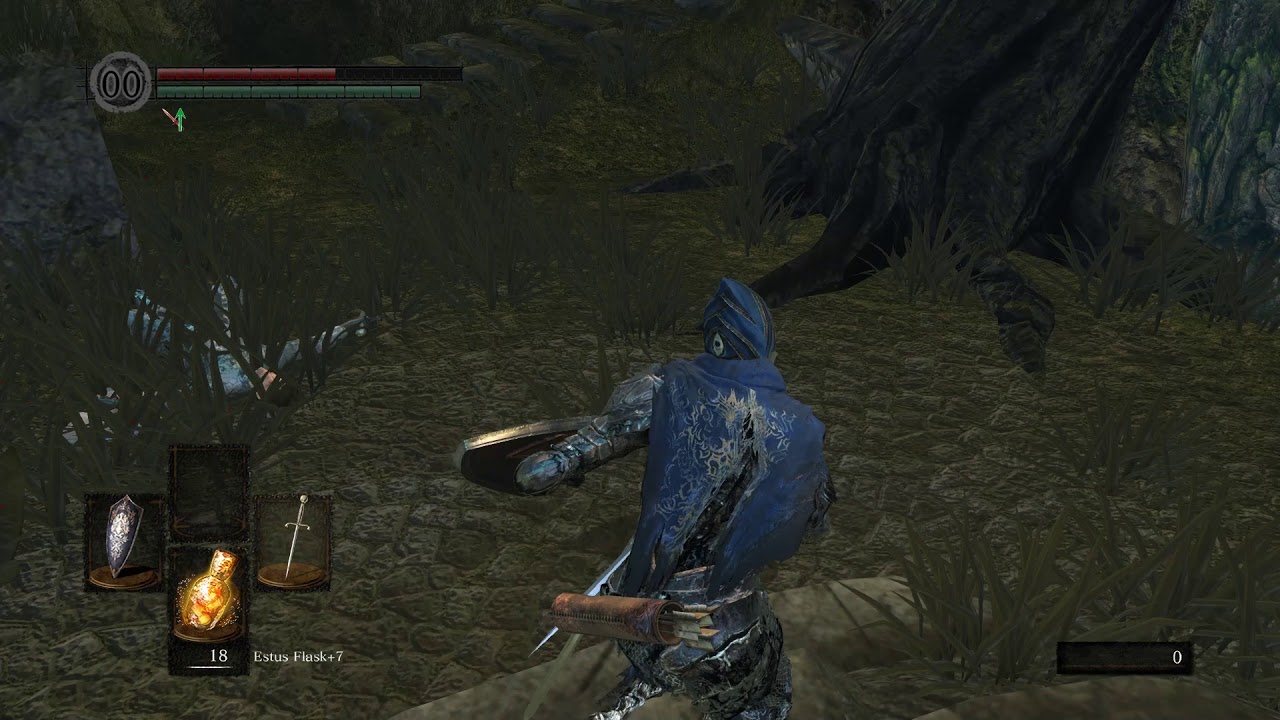 Hornet ring: unique riposte and parry animations showcase [Dark Souls Remastered]