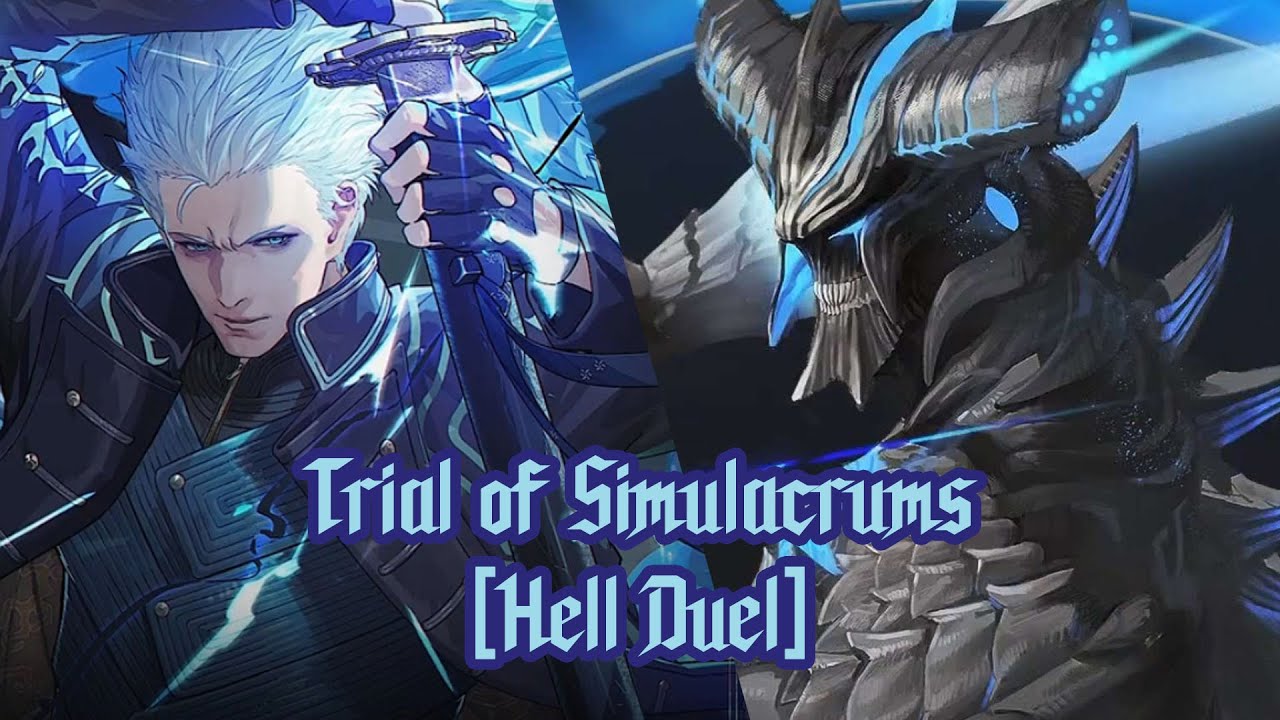 [PGR JP] Vergil vs. Mirrored Vergil - Trial of Simulacrums