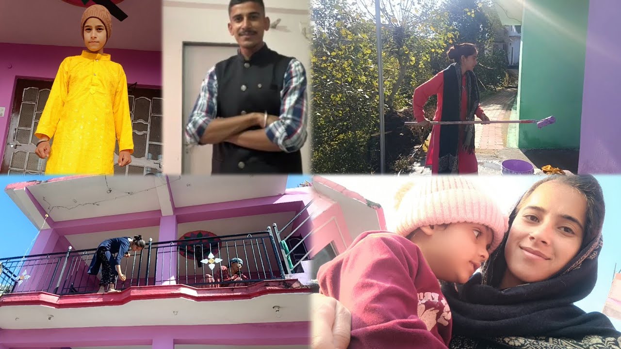 #भाई की भी हो गई शॉपिंग 🛍️।। और सभी मिलजुल कर कर रहे हैं काम 🥰।।#himachal #villagelife 