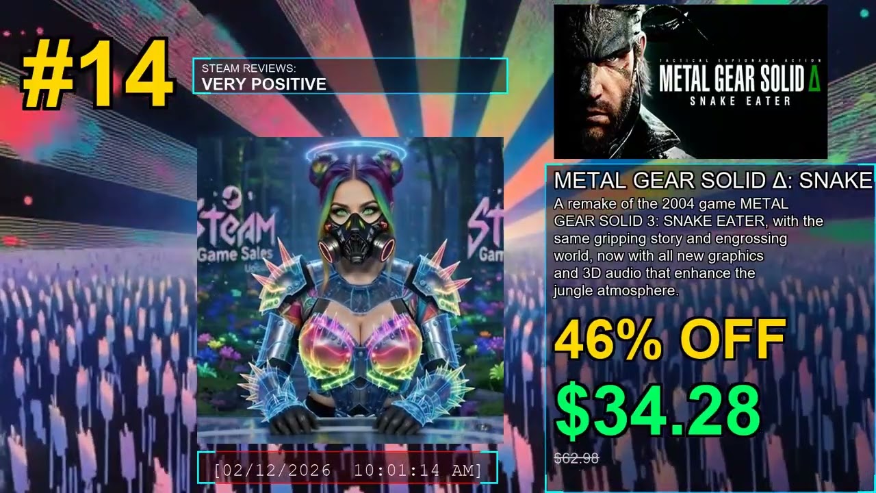 Top 11-20 Steam Game Deals - February 12, 2026