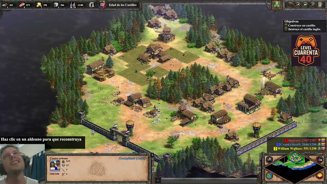 AGE OF EMPIRES II DE – Campaña William Wallace #7 | Batalla de Falkirk 🔥 Final de campaña
