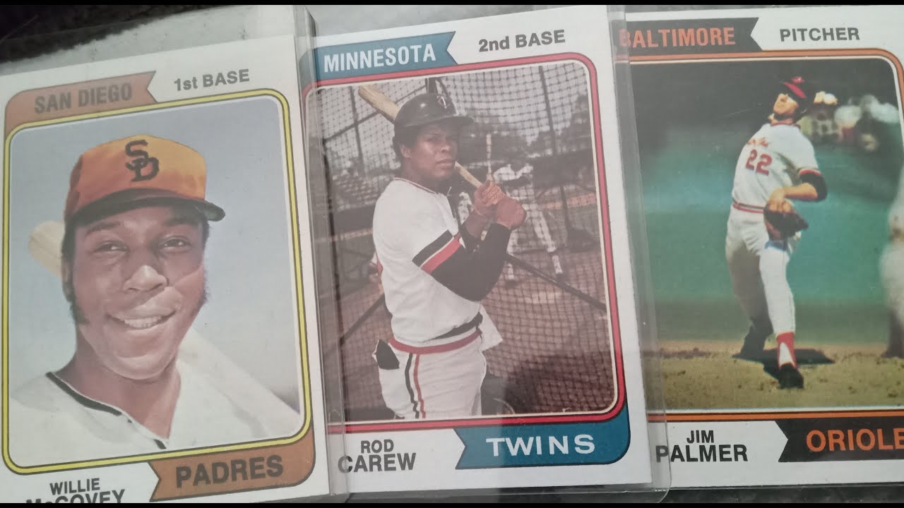 WOW! A truly affordable vintage baseball card set? 1974 Topps!