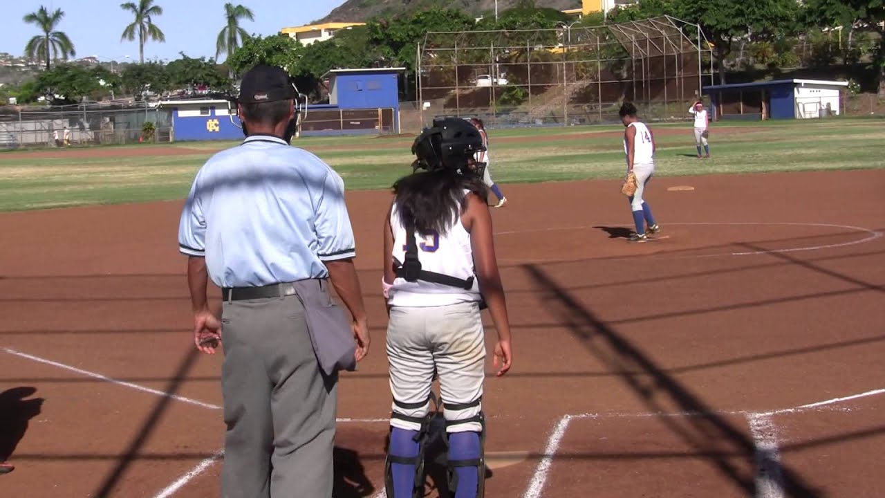 1 Kaiser vs Waialua JV Softball Playoffs 10-17-12