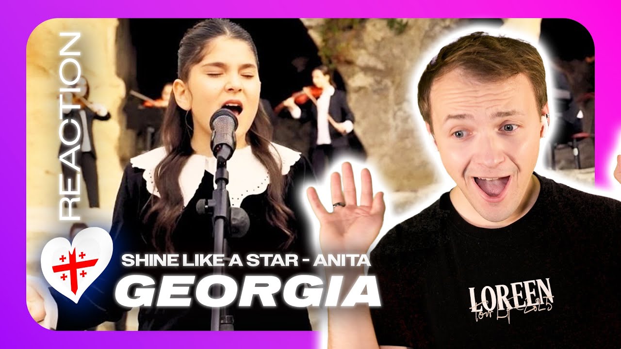 ГРУЗИЯ 🇬🇪 выбрала Аниту Абгариани с песней «Shine Like A Star» для участия в Детском Евровидении ...