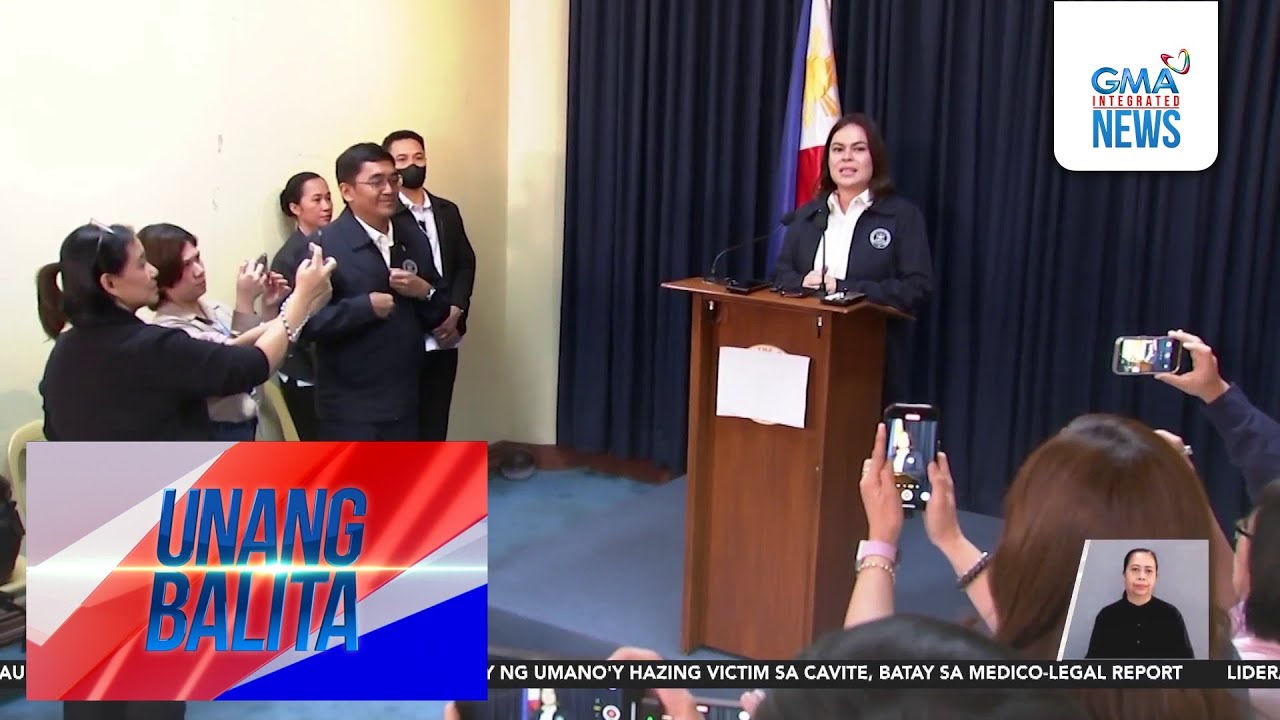 3rd at 4th impeachment complaints laban kay VP Duterte, idineklarang sufficient... | Unang Balita
