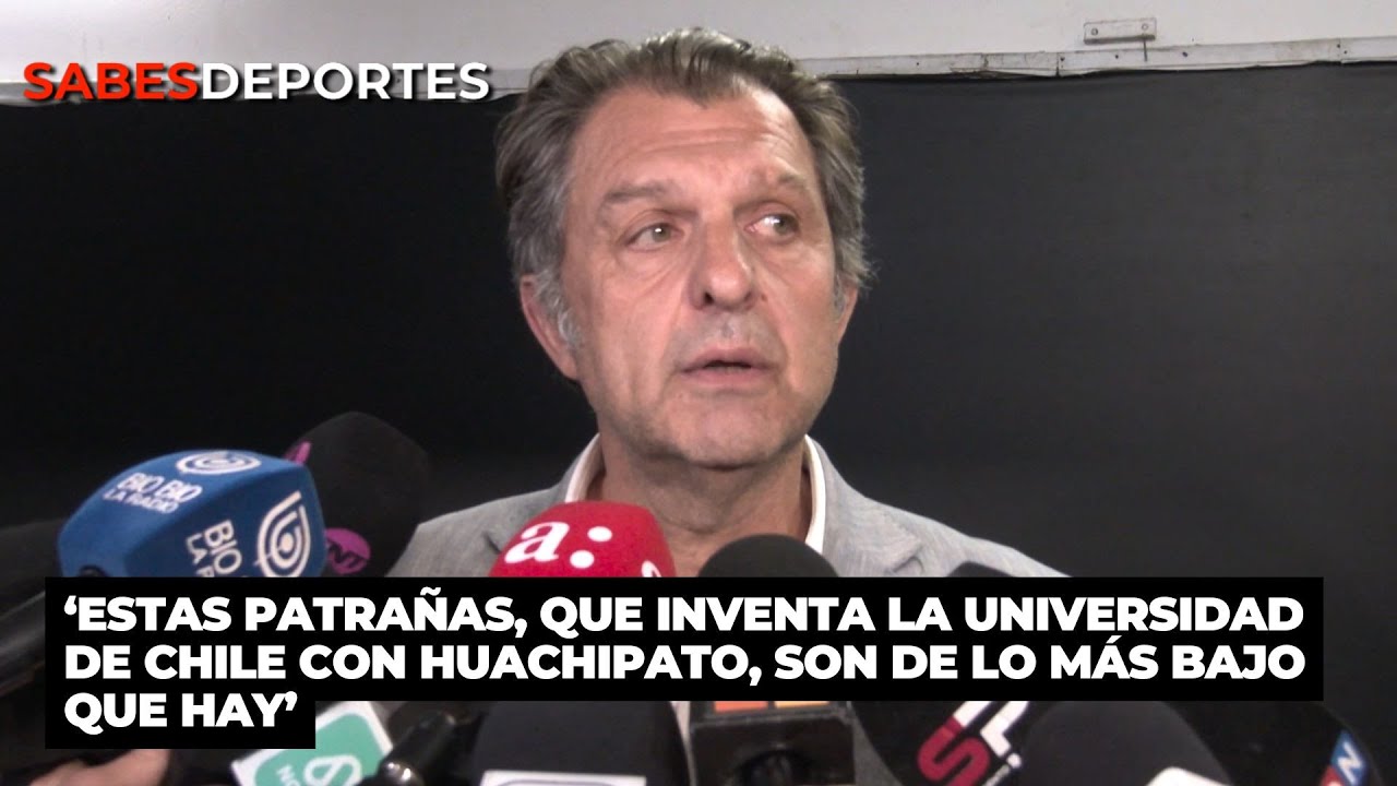 SOSPECHOSA LA WE... - ANIBAL MOSA y la DENUNCIA de la U de Chile contra COLO COLO