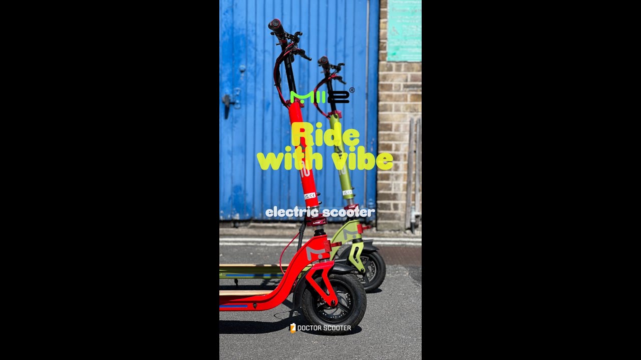 Mii2 Electric scooters available here at DOCTOR SCOOTER