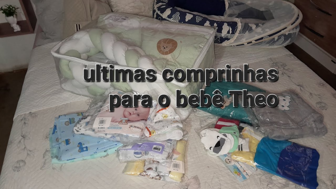 últimas coisas do enxoval do bebê 🥰😍