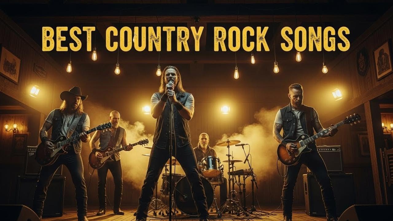 Country Rock Southern Nights 2026 🎸 Warm Vocals & Guitar Glow | ZZ Top