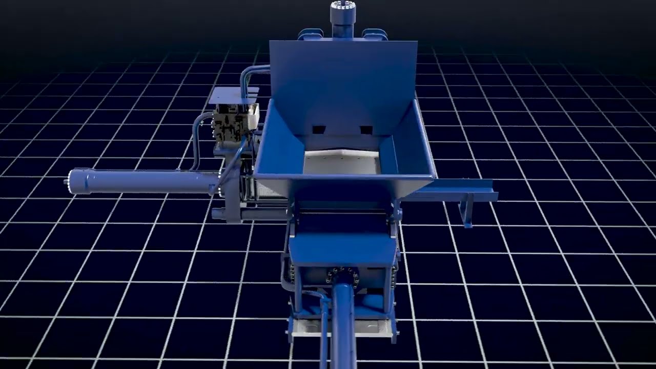 LINDEMANN EtaPress 360° – Triple-acting metal baler
