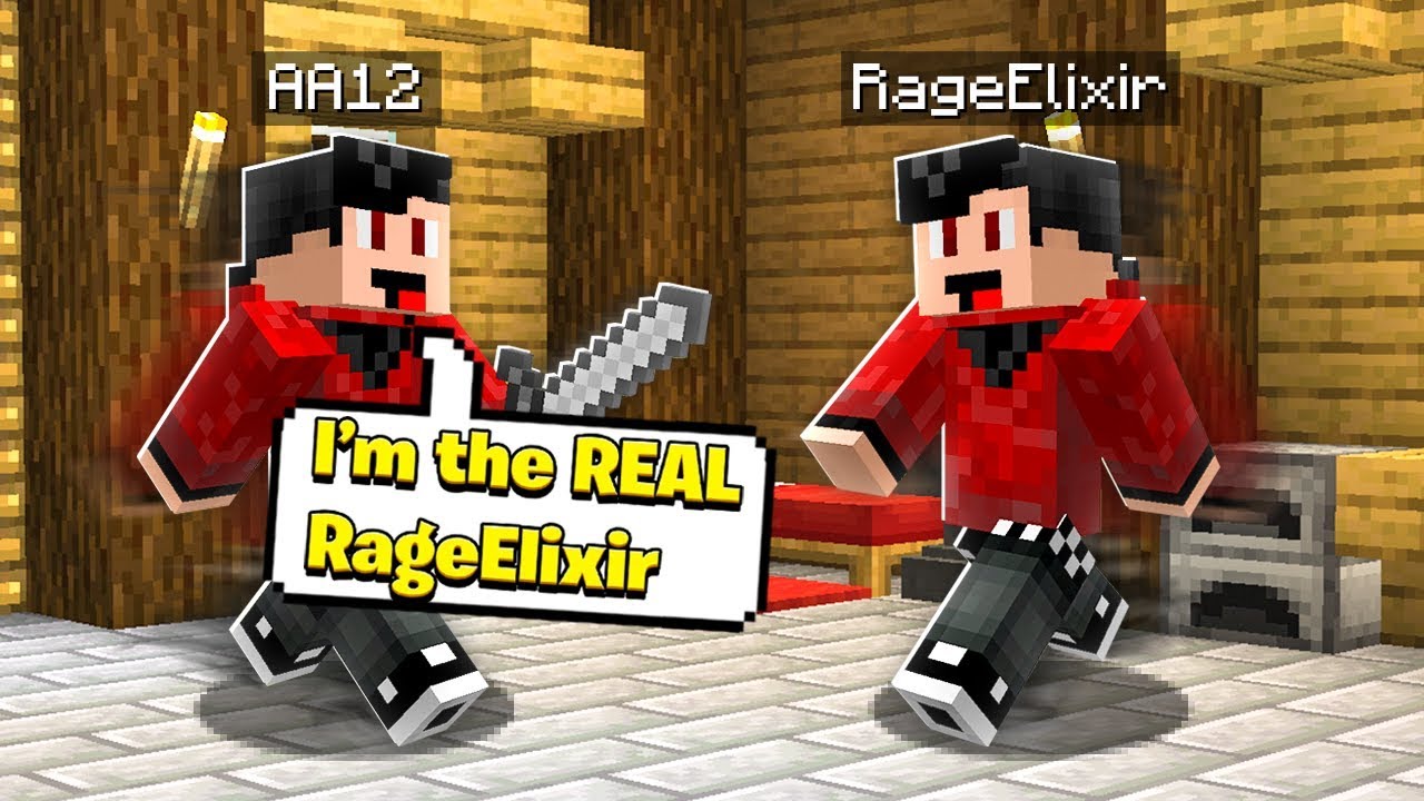 My BEST FRIEND Pretended to Be Me in Minecraft!