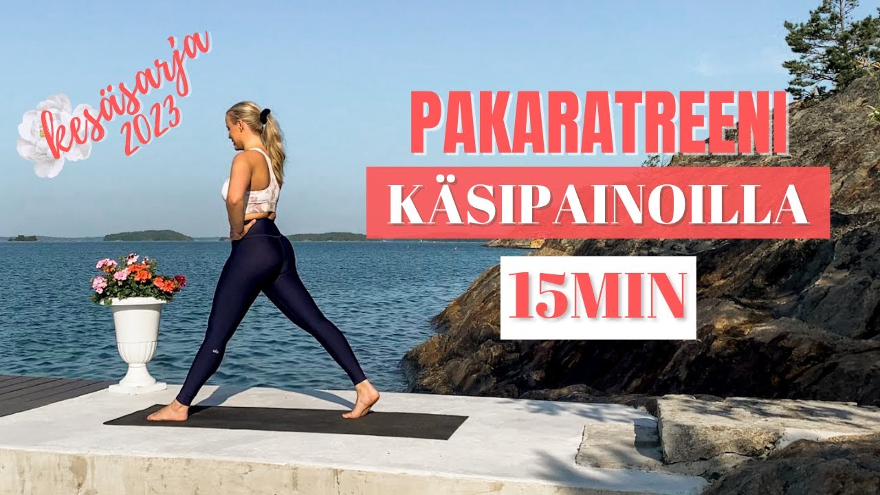 PAKARATREENI KÄSIPAINOILLA - kesäsarja 2023