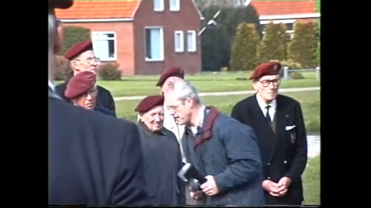 2000 04 13 Herdenking Belgian SAS Veele (video Jarke Tammes)