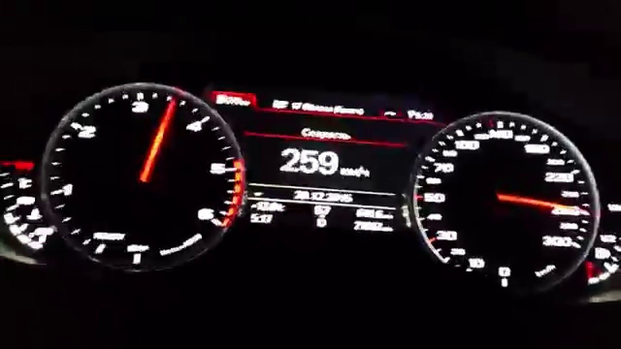 Audi A6 3.0 TDI Quattro 218 PS 0-259 km/h (V-Max)