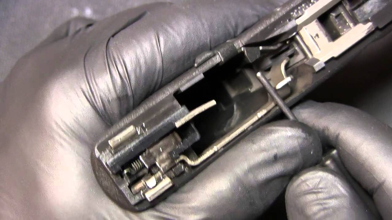 Как работают и как спускаются курки Glock