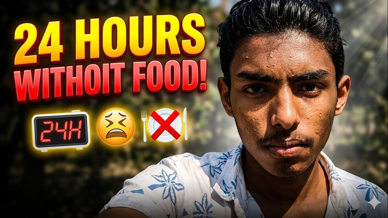 24 hour's without food challenge ☺️♥️